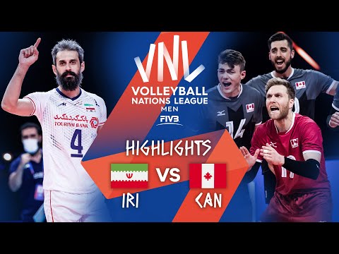 IRI vs. CAN - Highlights Week 2 | Men's VNL 2021