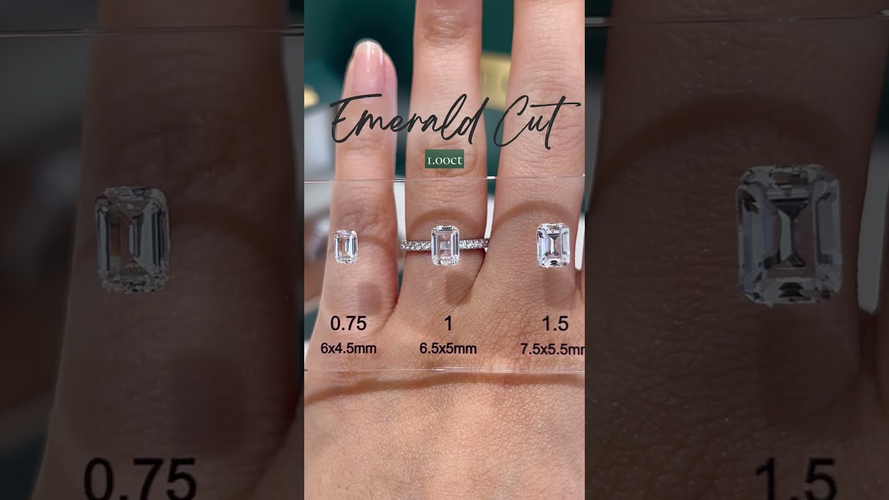 Emerald Cut Diamond Carat Guide 💎