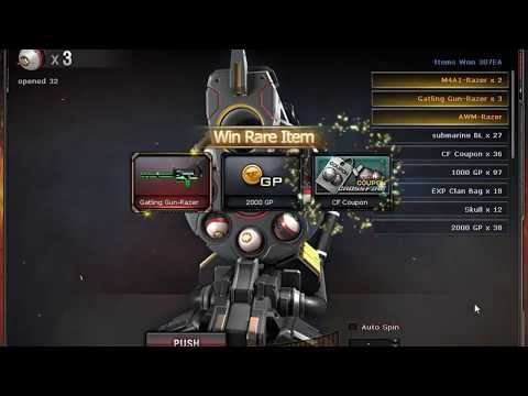 CrossFire Z06 - Open 100 Crates Razer and winning 6 weapons