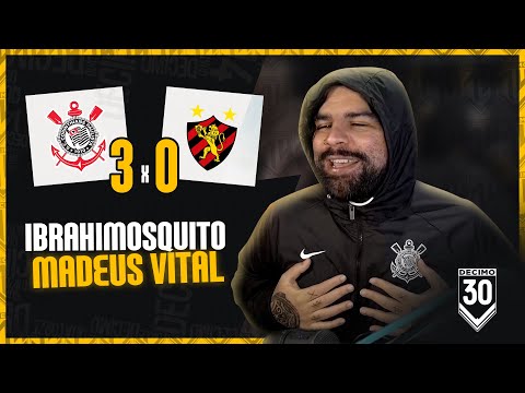 CORINTHIANS 3X0 SPORT - IBRAHIMOSQUITO E MA(DEUS) VITAL!! O MANCINISMO VIVE