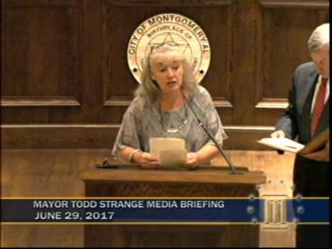 Mayor Todd Strange Media Briefing 6-29-17