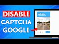 How To Remove Im Not A Robot On Google Chrome EASY