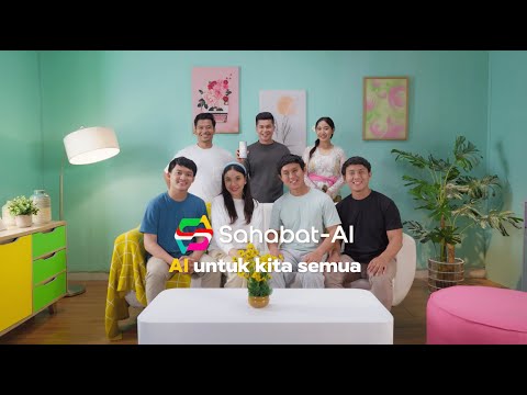 Sahabat AI tanıtım videosu