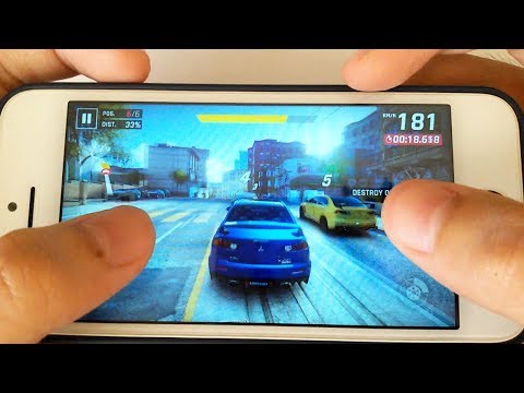 iPhone 5s: Gaming Performance Test in 2018 - Asphalt 9 Gameplay