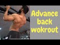 Advance Back Workout I Rahul Fitness