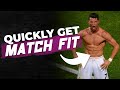 How To Get Match Fit QUICK | Fitness Workout For Footballers ⚽️🏃‍♂️