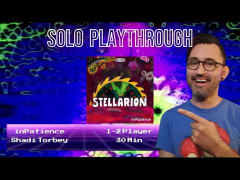 Stellarion - Base Game Tutorial and Solo Play | My NEW Favorite Oniverse game!?