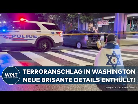 TERRORAKT IN WASHINGTON: Täter feuert 21 gezielte Schüsse – Todesstrafe nach Mord an Israelis droht!