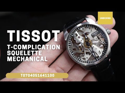 TISSOT T-COMPLICATION SQUELETTE MECHANICAL T0704051641100