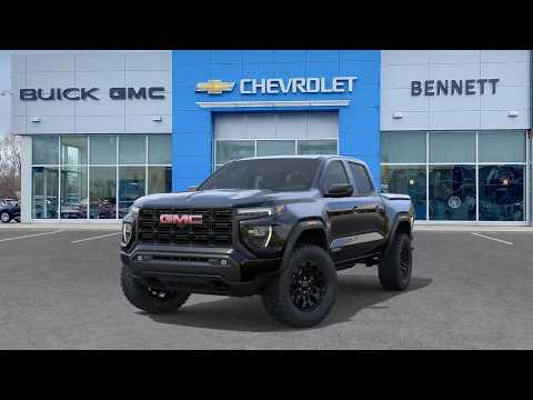 2026 GMC Canyon Crew Cab Short Box 4-Wheel Drive Elevation in Black for sale at Bennett Chevrolet Cadillac Buick GMC Ltd. in Cambridge, ON