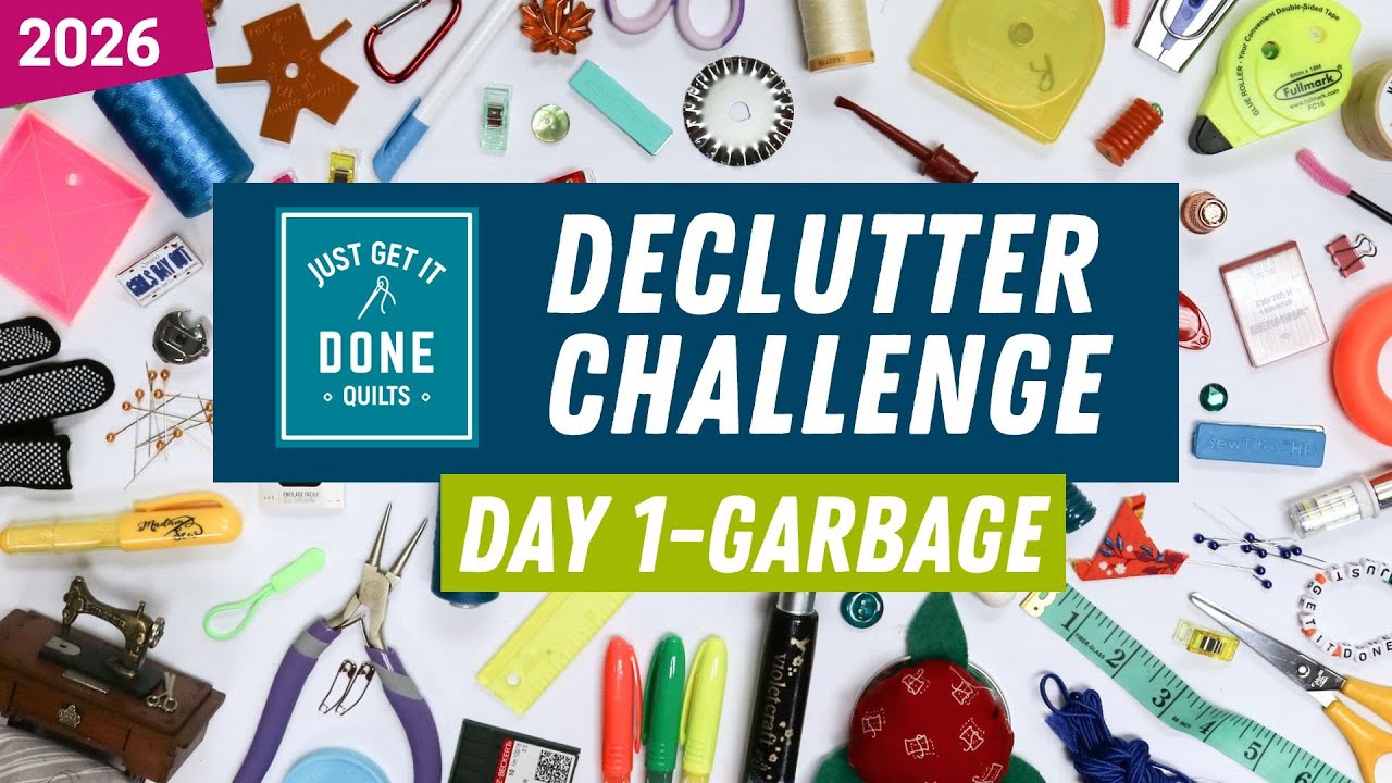🧹🗑🧽 Day 1-GARBAGE - 2026 Declutter Challenge