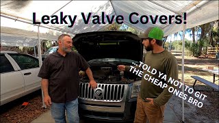 Time-lapse: Replacing Valve Cover Gaskets On A Mercury Mariner 3.0 V6