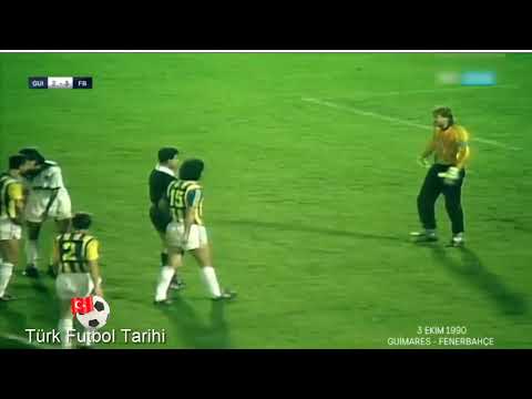 1990 1991 Guimares Fenerbahçe 2-3 UEFA Kupası Maçı