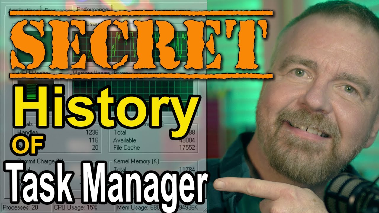 01.Secret History of Windows Task Manager - Part 1 - Origins