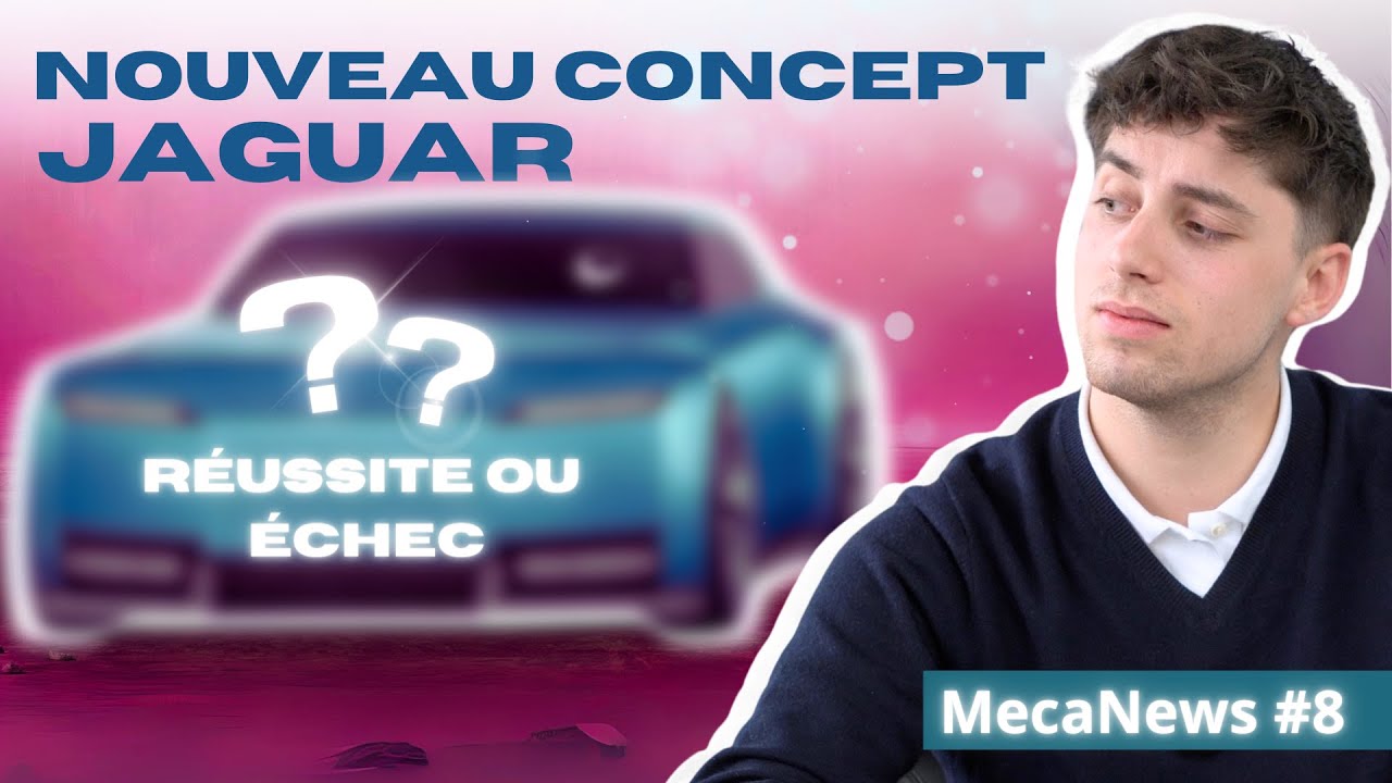 Jaguar presents a very surprising concept car... - MecaNews#8