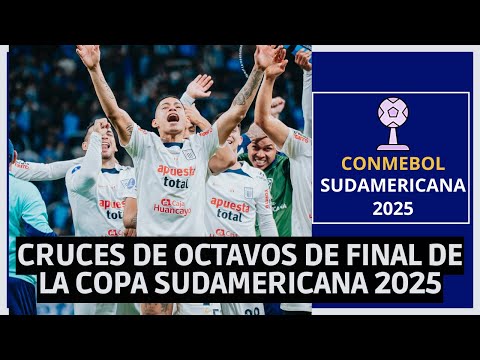 ASI QUEDARON LOS PARTIDOS DE OCTAVOS DE FINAL DE LA COPA SUDAMERICANA 2025