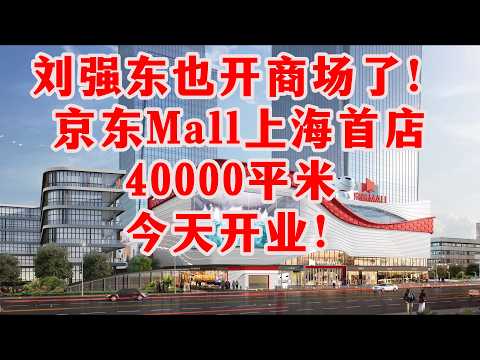 🔥First Look at Shanghai's First JD Mall! 40,000㎡ Space + 300㎡ Naked-Eye 3D Screen, Staggering Var...
