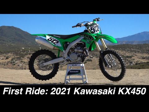 First Ride: 2021 Kawasaki KX450
