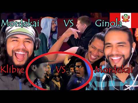 |Gemelos Perú| Klibre Vs Mordekai - Mordekai Vs Ginola (Reacción)