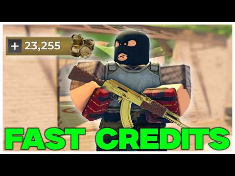 The FASTEST Way to Earn Credits in BloxStrike is...