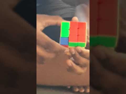 Siddharth solving Rubik's Cube toughest puzzle in 02:05 minutes