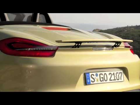 Porsche Boxster 2012. Alerón trasero