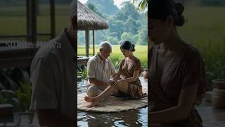 foot massage in rain 🌧 | peaceful asmr training video #rain #asmr #rainsounds  #shorts