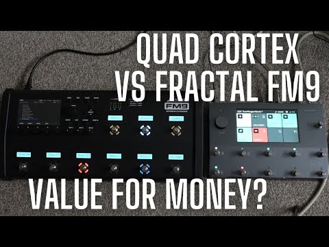 Quad Cortex vs Fractal FM9 - Which Floor Modeller Is Better Value for Money?