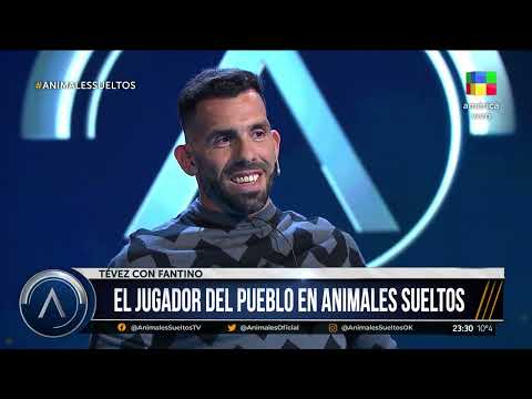 ⚽ CARLITOS TÉVEZ habla en #AnimalesSueltos: "Estoy retirado del fútbol"