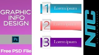 How to make Graphic info design in adobe Photoshop CC 2017 _Photoshop tutorials || NTC || 2K19 ||