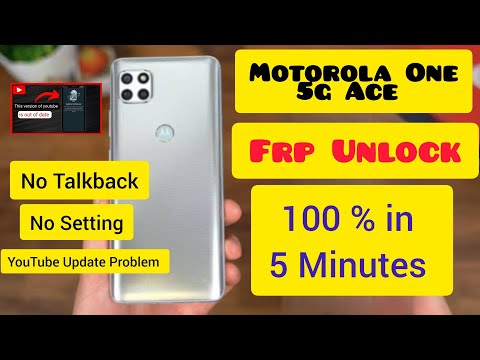 Motorola One 5G Ace Frp Bypass | Motorola One 5G Ace unlock Tool | Motorola One 5G Ace Fep