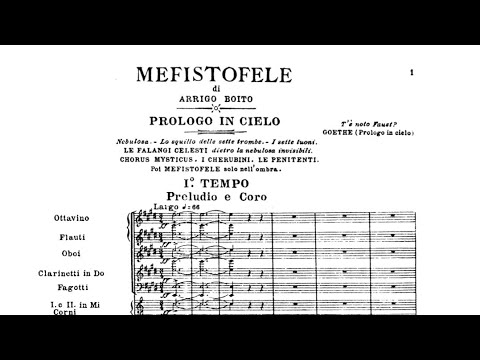 A. Boito - Mefistofele ( Prologo ) - 1868