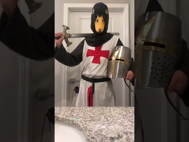 Vídeo relacionado con Smiffys Set de caballero cruzado, con dos espadas y escudo, 50cm / 20in Halloween