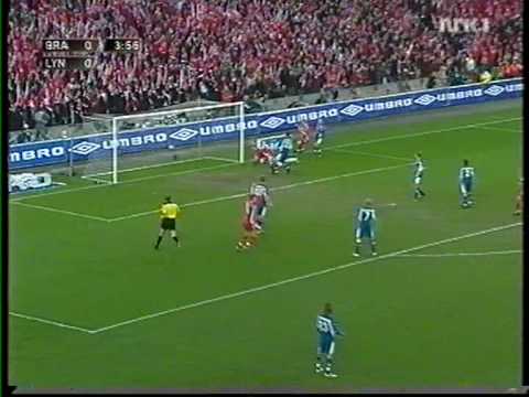 Brann - Lyn, cupfinalen 2004 (1-0-målet)