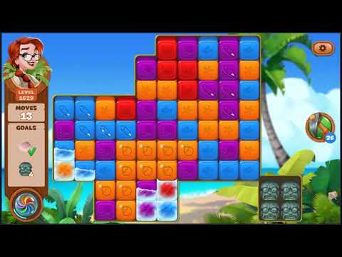 Lost Island Blast Adventure Level 1629 - NO BOOSTERS 🏝️ | SKILLGAMING ✔️