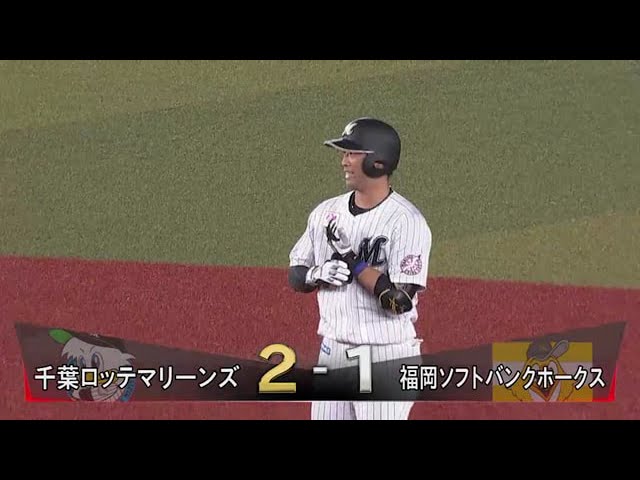 【1回裏】 マリーンズ・清田 流れを取り返す2試合連続のタイムリーヒット!! 2018/5/18 M-H