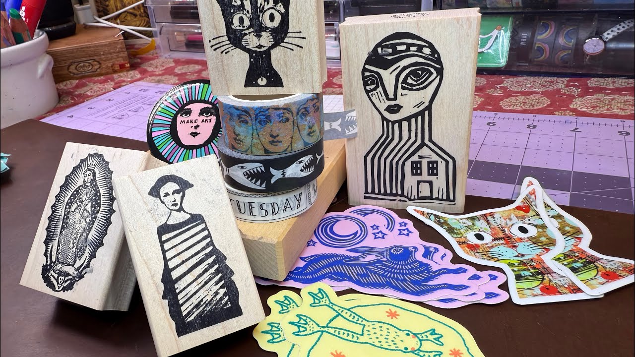 ETSY HAUL : WASHI, STAMPS & STICKERS!! 