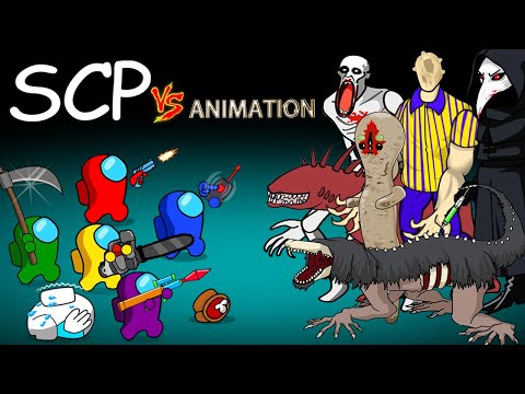 어몽어스 Among Us VS All Bosses SCP & Zombies ANIMATION