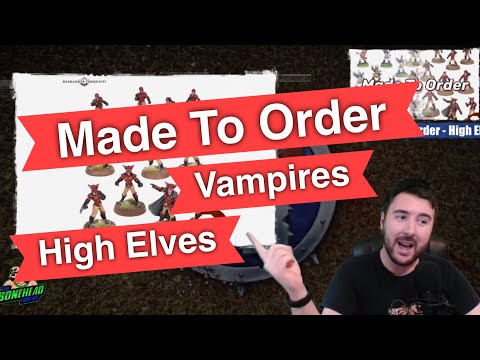 High Elves & Vampire Blood Bowl Made to Order Releases! (Bonehead Podcast)
