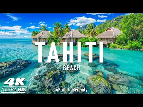 Tahiti 4K, Polynesien – Atemberaubende Luftaufnahmen und ruhige Küsten des Inselparadieses