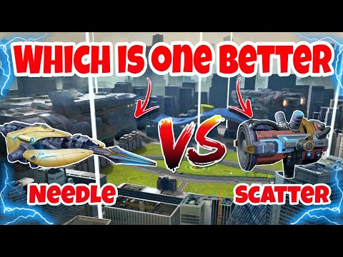 [WR] 🔥Needle VS Scatter Weapon Comparison |War Robots|