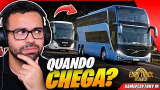 LANÇAMENTO DA DLC de ÔNIBUS do ETS2: TUDO que você precisa saber!