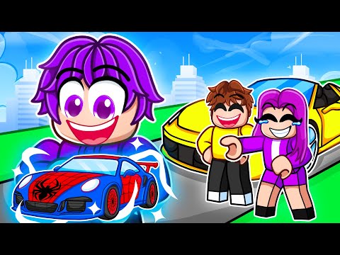 Pretending to be a NOOB, Then Using $10,000,000 SPIDERMAN SUPERCAR!