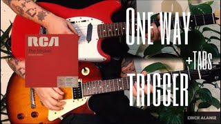 One Way Trigger - The Strokes (Guitar TAB Tutorial)