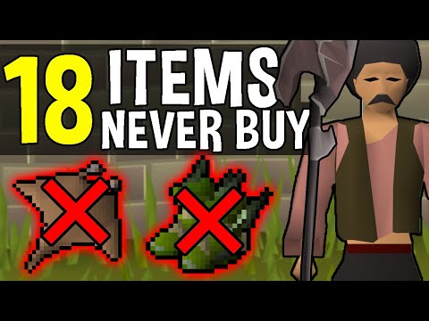 Top 18 Items You Should Never Buy in Oldschool Runescape!