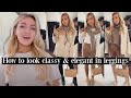 How To Look Classy Elegant In Leggings Yoga Pants