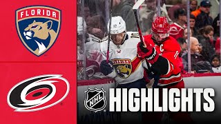[검증마트]1월17일 캐롤라이나 플로리다 NHL 하이라이트