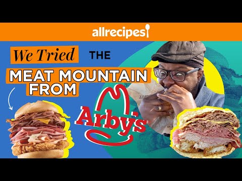 Meat Mountain! Arby's Secret Menu Item  | We Tried It | Allrecipes.com