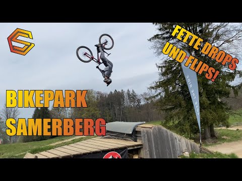 BIKEPARK SAMERBERG Season Opening Fette Backflips und Drops 2022 🔥🤘🏻 / MTB / Downhill