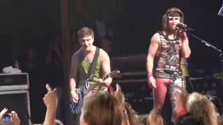 Steel Panther - Eyes Of A Panther live with fan playing guitar!
